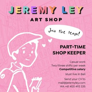Lowongan Kerja Part Time sebagai Shopkeeper untuk Jeremy Ley penempatan kerja di Canggu, Badung