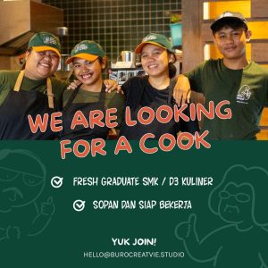 Lowongan Kerja Sebagai Cook / Cook Helper untuk Amy Wong Penempatan di Bali