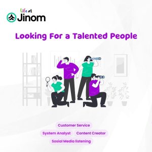 Lowongan Kerja Sebagai Customer Service, System Analyst, Content Creator, Social Media Listening untuk Jinom Penempatan di Denpasar
