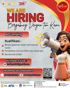 Lowongan Kerja Sebagai AO Lending untuk BPR Siwi  Penempatan di Dalung, Badung
