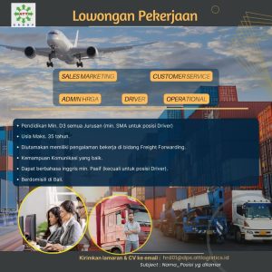 Lowongan Kerja Sebagai Sales Marketing, Admin HRGA, Customer Service, Driver, Operation untuk ATT Group Penempatan di Badung