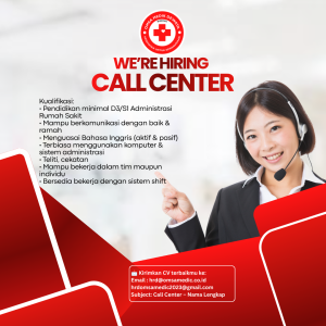 Lowongan Kerja Sebagai Call Center untuk Omsa Medik Dewata Penempatan di Bali