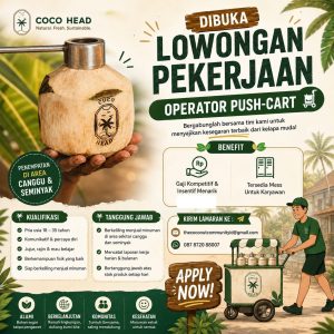 Lowongan Kerja Sebagai Operator Push Chart untuk Coco Head Penempatan di Badung
