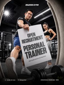 Lowongan Kerja Sebagai Personal Trainer untuk Bless GYM Penempatan di Badung