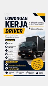 Lowongan Kerja Sebagai Driver untuk PT. Central Hero Manunggal Penempatan di Denpasar
