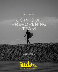 Lowongan Kerja Sebagai Leadership & Management, Sales & Marketing, Resort Operations, Dll untuk Indo xyz Penempatan di Nusa Lembongan, Klungkung