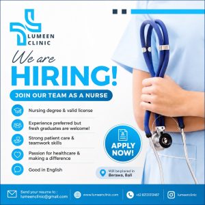 Lowongan Kerja Sebagai Nurse/Perawat untuk Lumeen Clinic Penempatan di Berawa, Badung
