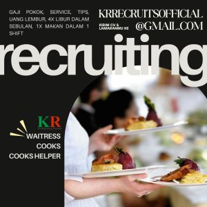 Lowongan Kerja Sebagai Cook & Waitress untuk Kampoeng Renon Penempatan di Denpasar