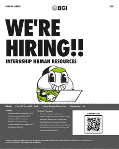Lowongan Kerja Sebagai Internship Human Resources, Store Leader Operasional untuk Burger Bangor Indonesia Penempatan di Bali