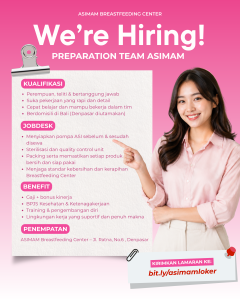 Lowongan Kerja Sebagai Preparation Team, Customer Service untuk ASIMAM Penempatan di Denpasar

