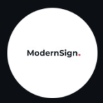 Modern Sign