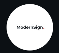 Modern Sign