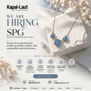 Lowongan Kerja Sebagai SPG untuk Kapal Laut Penempatan di Bali