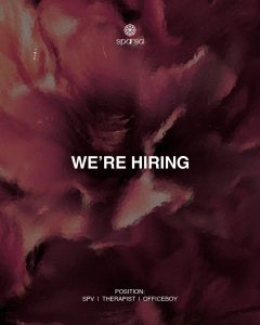 Lowongan Kerja Sebagai SPA Supervisor, SPA Therapist dan Office Boy untuk SPARSA Penempatan di Bali